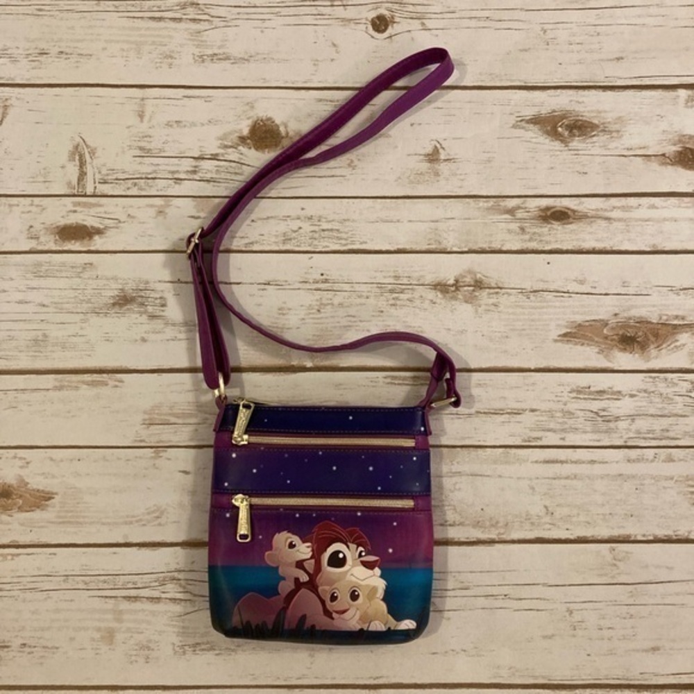 LOUNGEFLY DISNEY LION KING NIGHTTIME CROSSBODY BAG